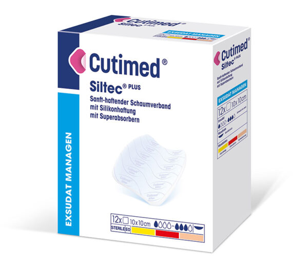 Essity / BSN Cutimed Siltec Plus Sanft-haftender Silikon-Schaumverband