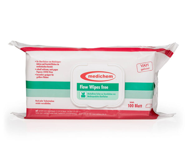 Medichem Flow Wipes free Desinfektionstücher