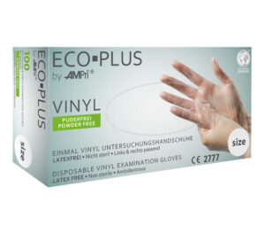 AMPri ECO-Plus Vinyl-Untersuchungshandschuhe