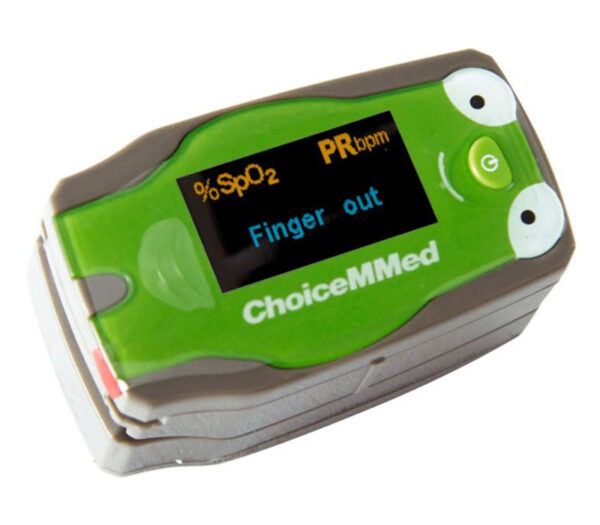 ChoiceMMed Fingerpulsoximeter für Kinder mit Froschmotiv