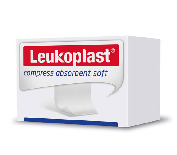 Essity / BSN Leukoplast compress absorbent soft Saugkompressen, steril / unsteril