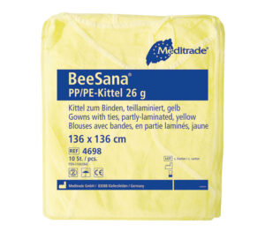 Meditrade BeeSana Einmal-PP/PE-Schutzkittel