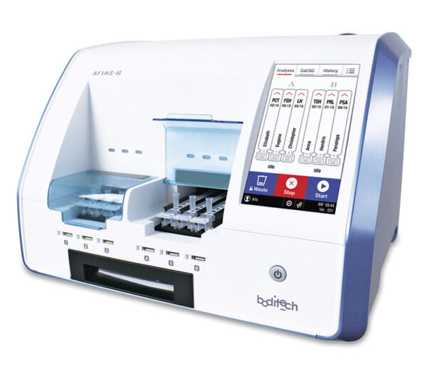 Boditech AFIAS-6 Notfallparameter Point-of-Care Analysesystem (Anwendungsbeispiel)