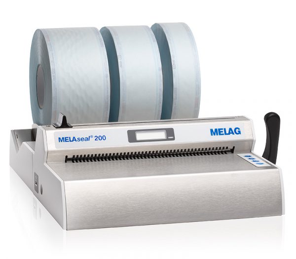 Melag Rollenhalter standard für MELAseal® 100+/200 (Anwendungsbeispiel)