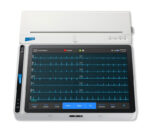 Medical Econet Cardio M-Pad 10 12-Kanal Tablet-EKG – Ansicht mit Dockingstation