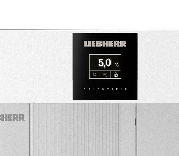 Liebherr Perfection HMFvH 5501 / 5511 Medikamentenkühlschrank nach DIN 13277 – Detailansicht Bedieneinheit