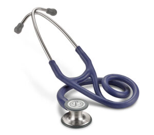 3M Littmann Cardiology IV Satin Finish Stethoskop – Bruststück Edelstahl, mitternachtsblauer Schlauch