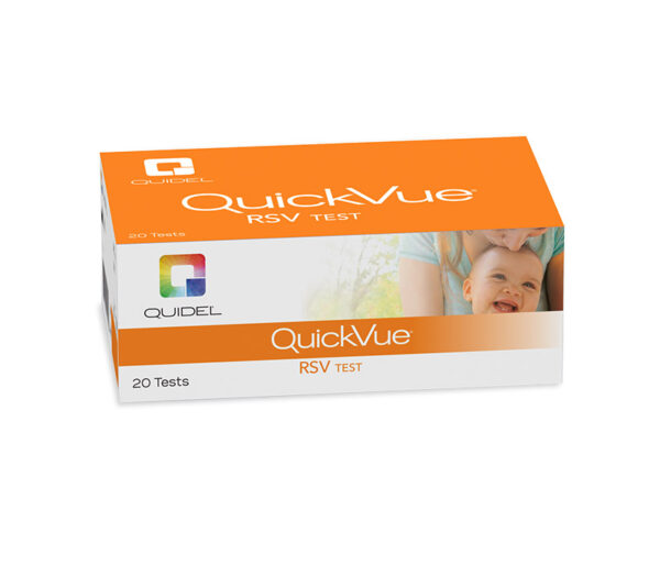 Quidel QuickVue RSV Test Nasenabstrich