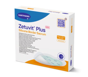 Hartmann Zetuvit Plus silicone border 23 x 23 cm (Sacrum)