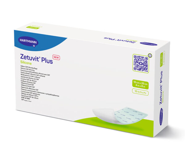 Hartmann Zetuvit Plus Silicone 10 x 20 cm