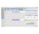 Amedtec CardioPart 12 PC-Belastungs-EKG – Bildschirmansicht Rhythmusübersicht