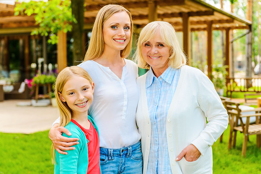 3 Generationen Frauen