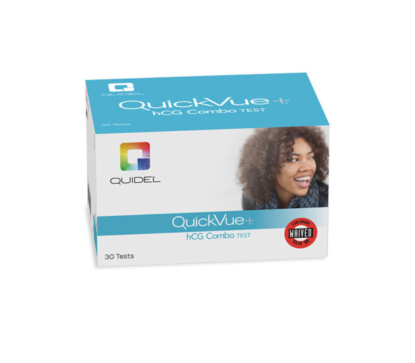 Quidel QuickVue+ hCG Combo Test - Urin / Serum