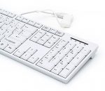 GETT TKL-105 CleanType® Easy Basic Kunststoff-Tastatur – Detailansicht